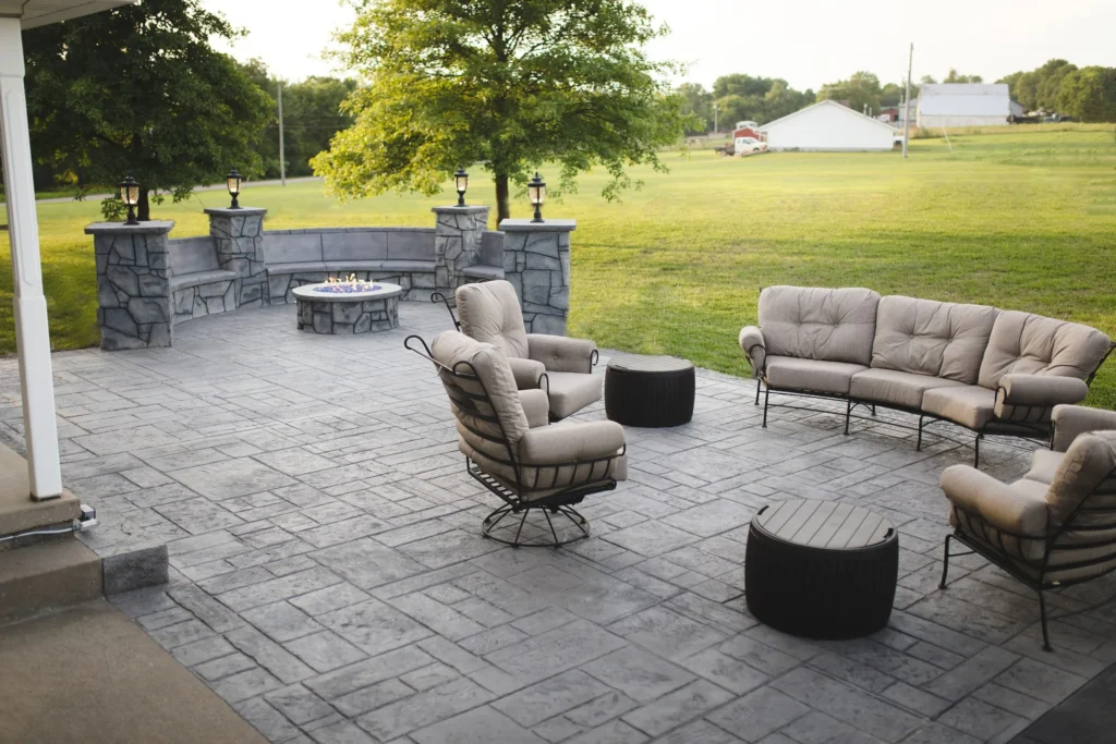 Stylish durable concrete patios in concrete wellington